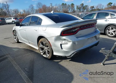 2021 Dodge Charger R/T Rwd из США, поврежденный, VIN 2C3CDXCT9MH521904